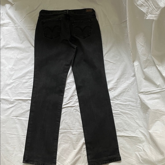 Levi’s 505 straight leg black jeans SZ 12L - Picture 5 of 9